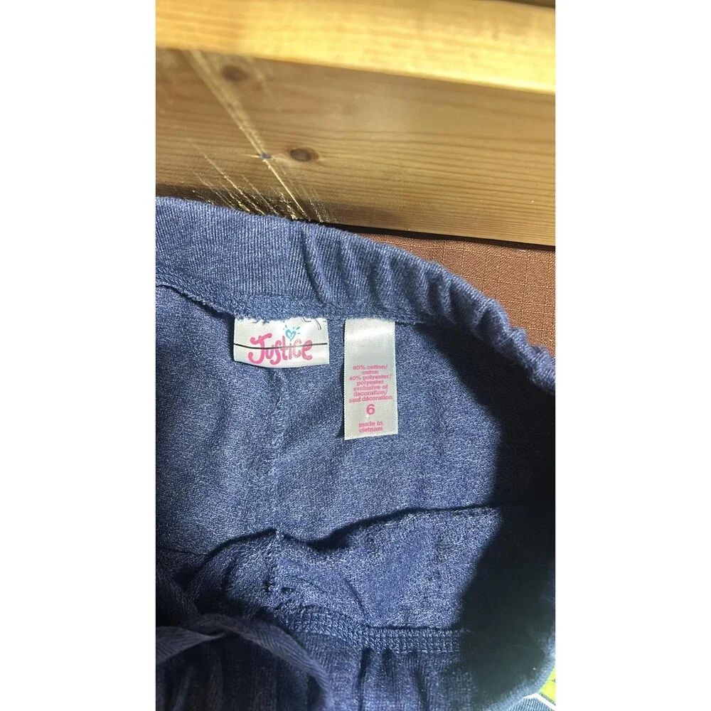 Justice Capri size 6 pants